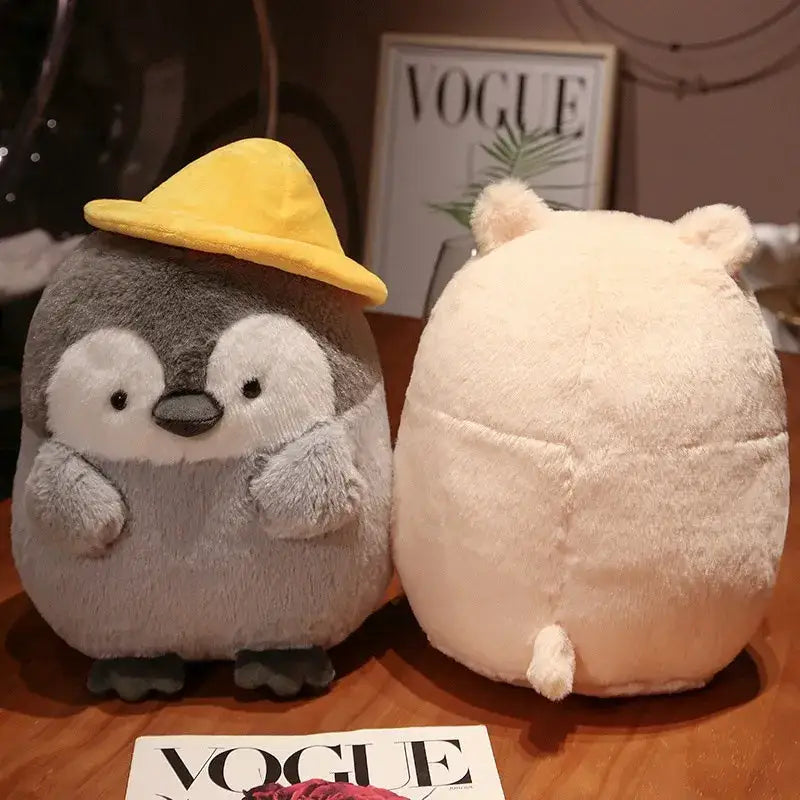peluche pingouin mignon