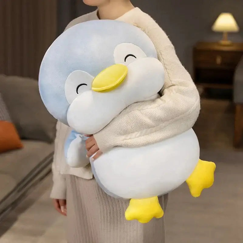 pingouin en peluche