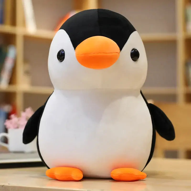 Pingouin Kawaii - Orange / 55 cm Peluche