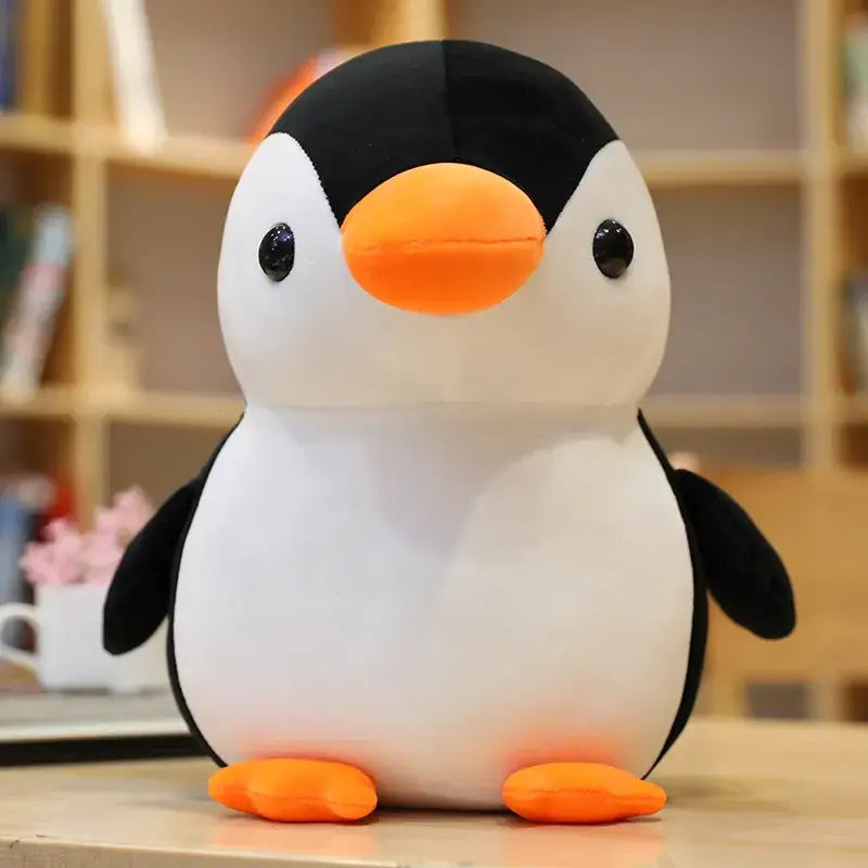 Peluche Pingouin Coussin Géant 60cm - Marine, Doux Et Moelleux - Cadeau Enfant, Décoration Chambre