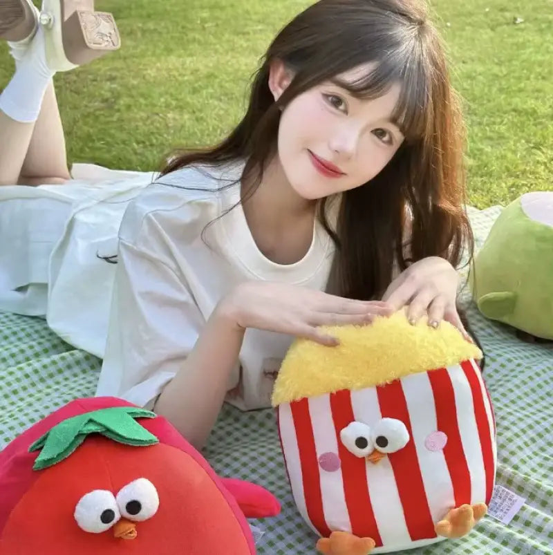 peluche popcorn
