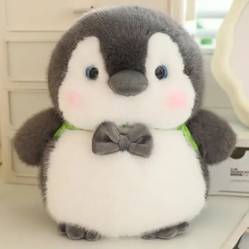peluche bebe pingouin - Noir / 25cm