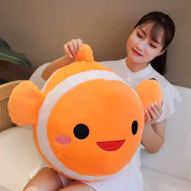 poisson clown peluche