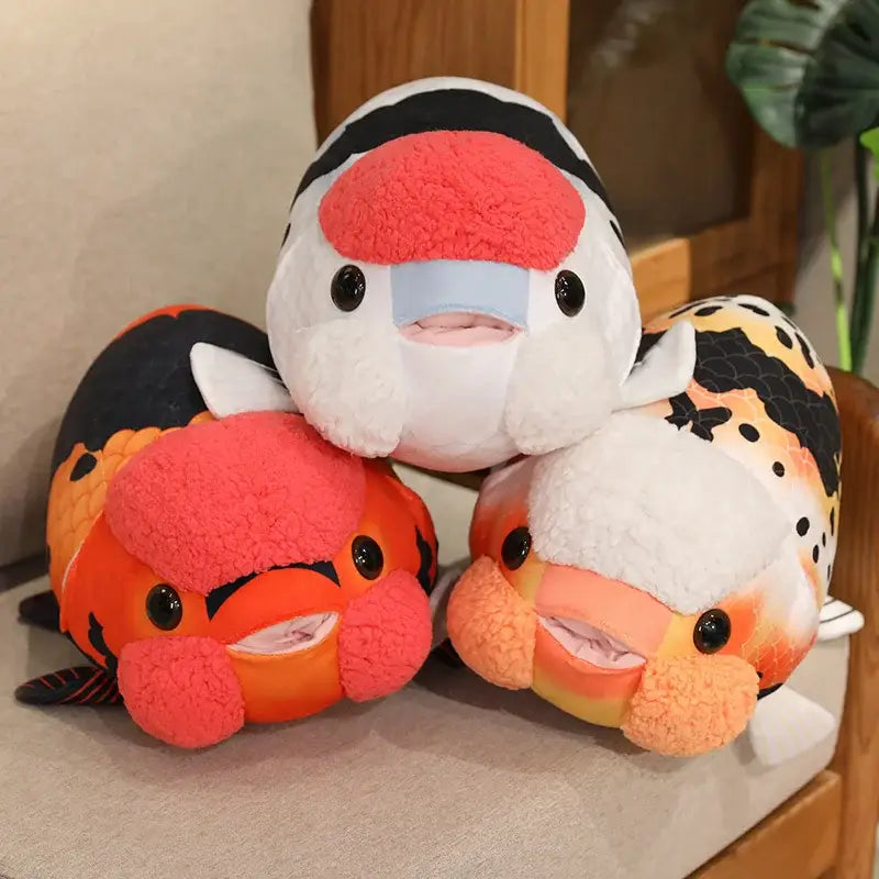 poisson en peluche