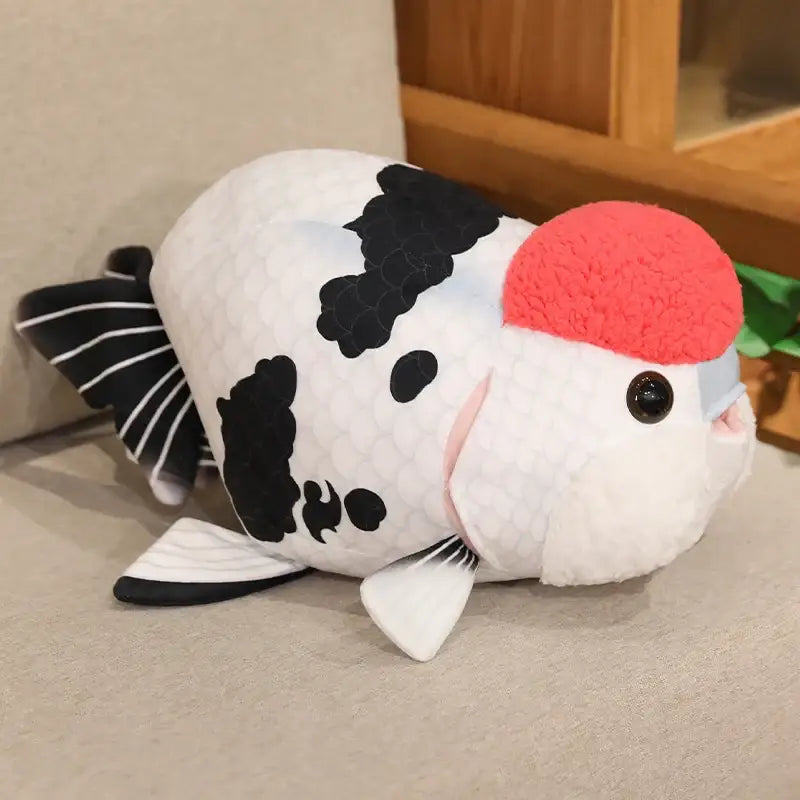 poisson en peluche - Blanc