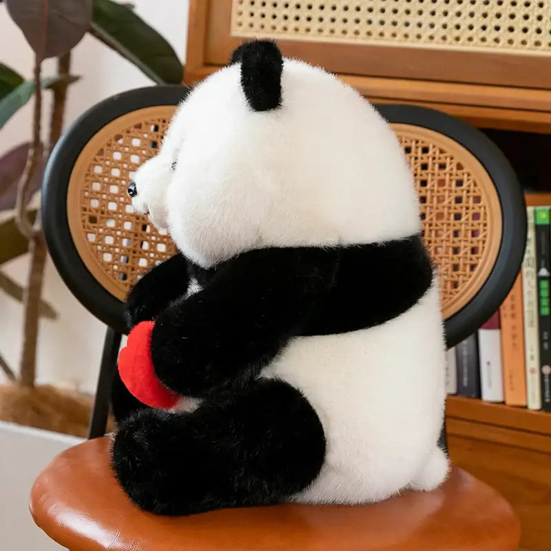 peluche panda coeur
