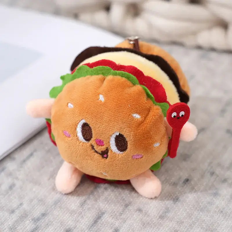 porte clé burger