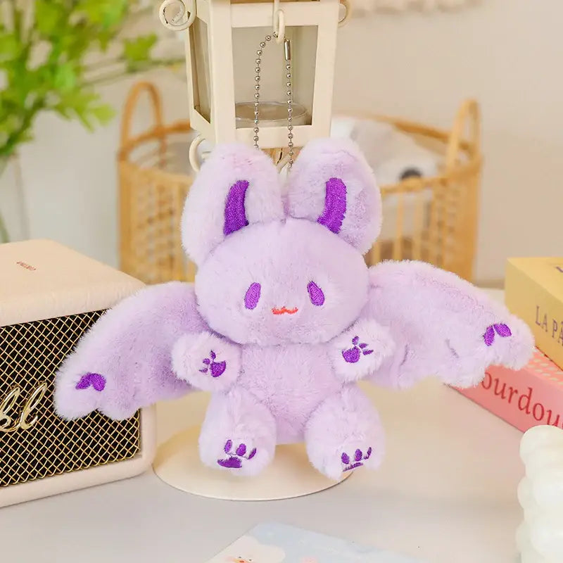porte clé chauve souris - Violet