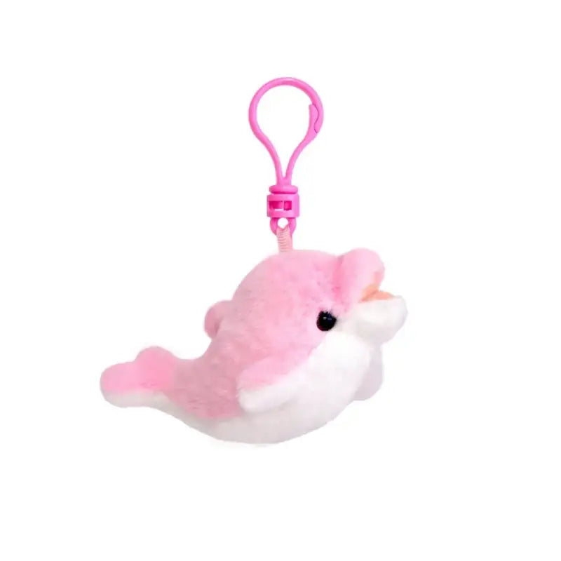 porte clé dauphin - Rose