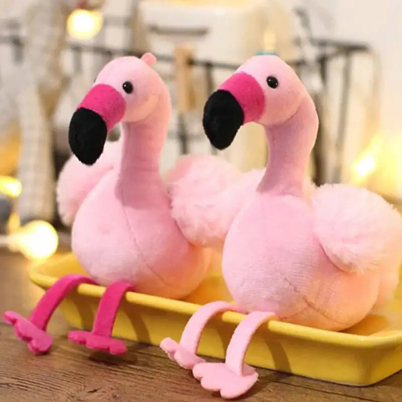 porte clé flamant rose