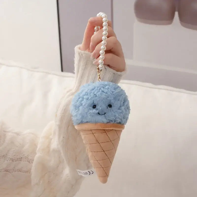 porte clé glace - Bleu