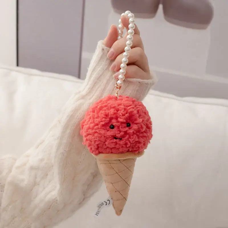 porte clé glace - Rouge