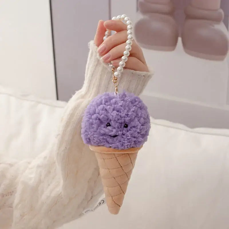 porte clé glace - Violet