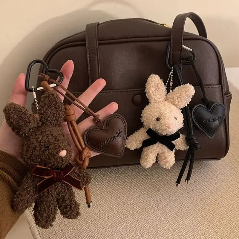 NICI Porte-Clés Lapin Poline 10 Cm Marron 10 Cm - 47330