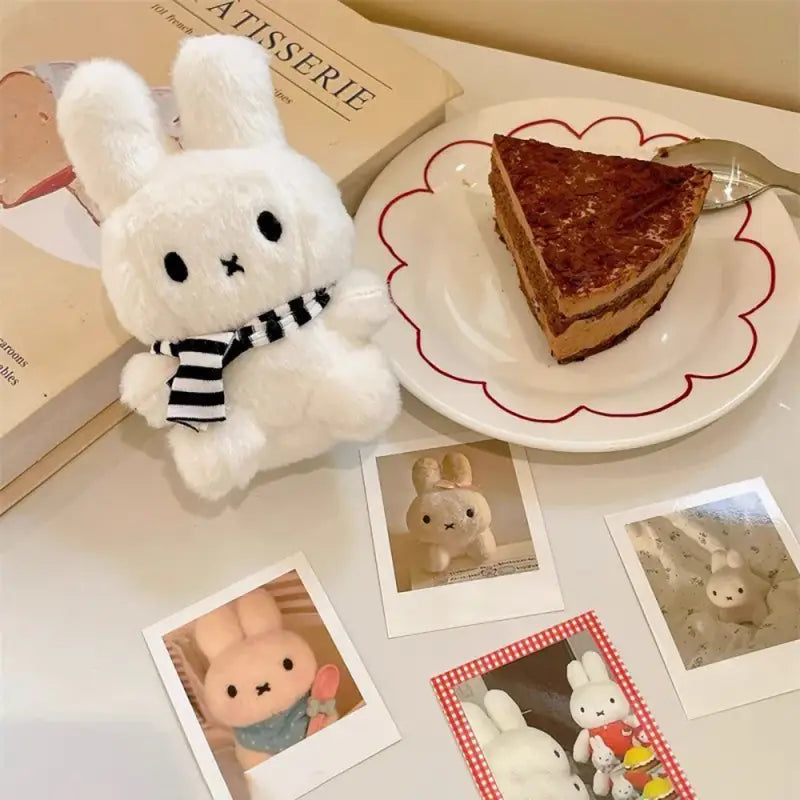 porte clé lapin peluche