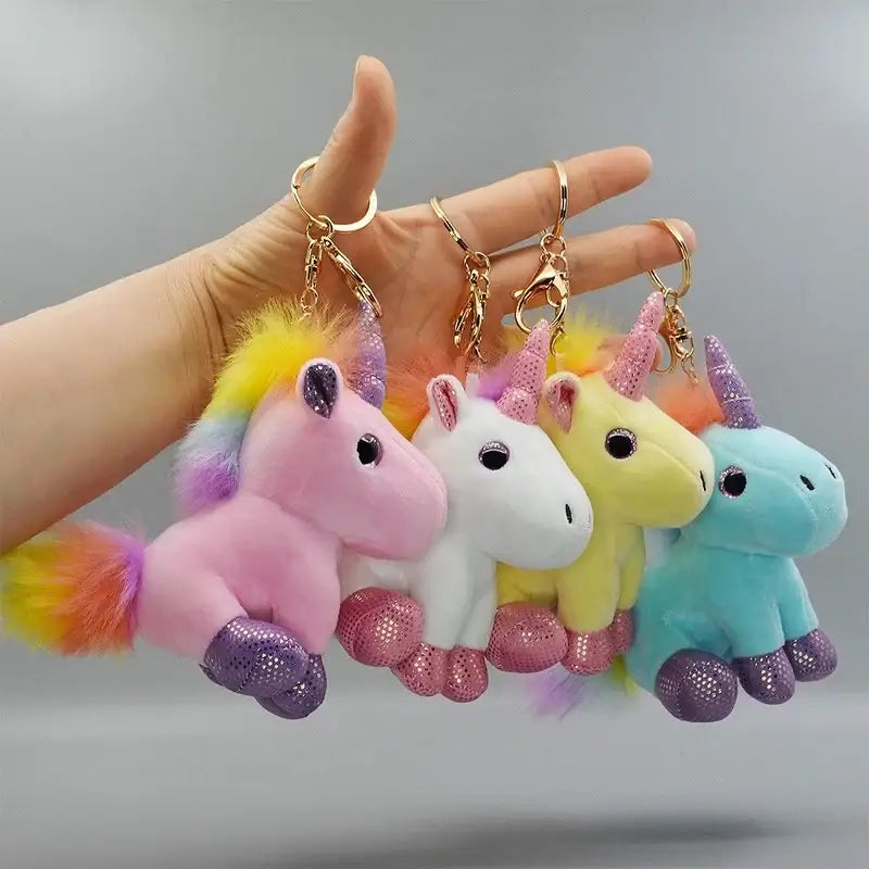 porte clé licorne peluche