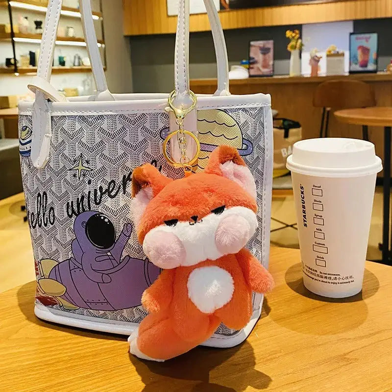 porte clé renard peluche