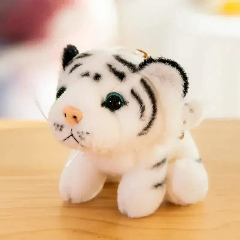 porte clé tigre - Blanc