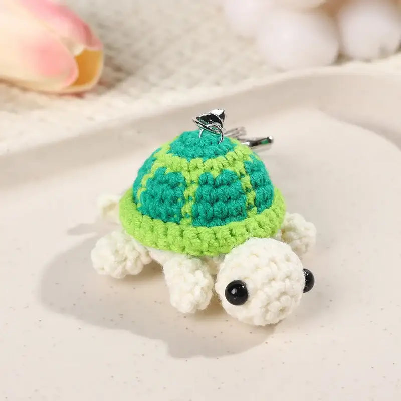 porte clé tortue - Vert