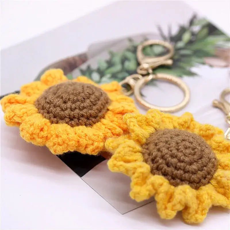 porte clé tournesol