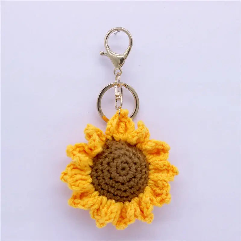 porte clé tournesol