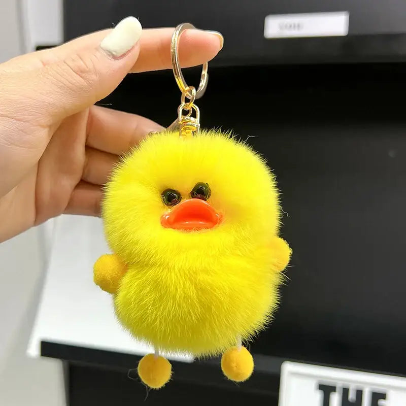 porte clés canard - Jaune