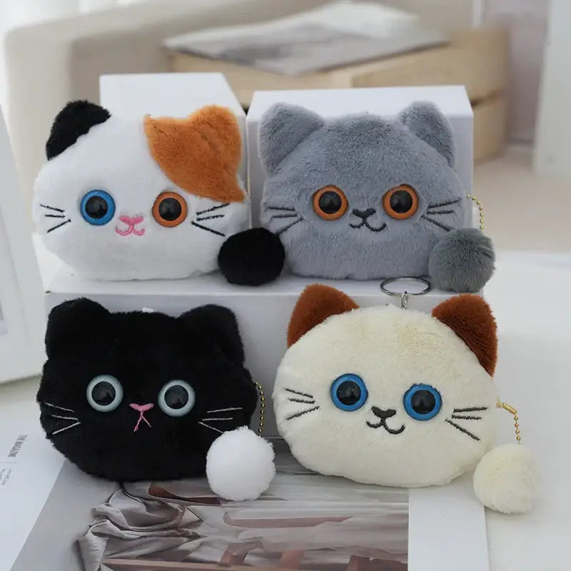 porte monnaie chat