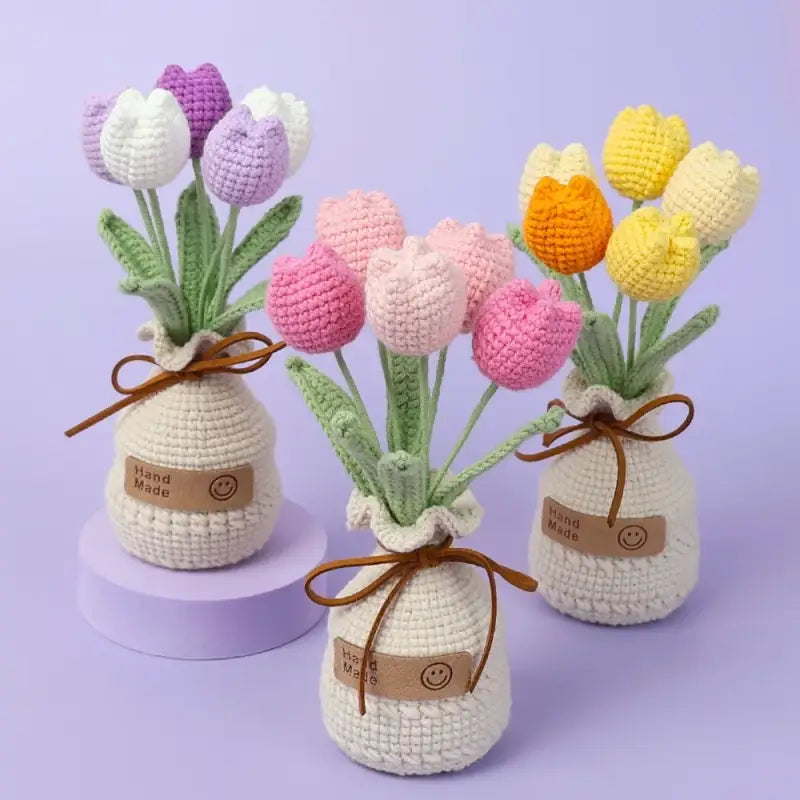 peluche pot de fleur