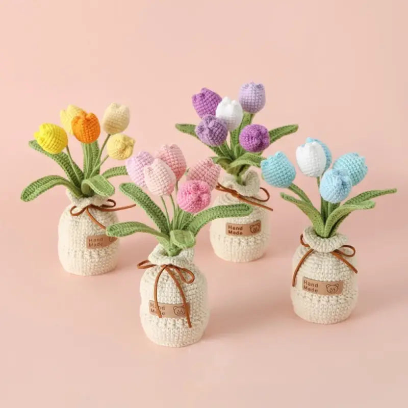 peluche pot de fleur