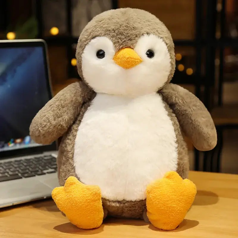 peluches pingouin - 25cm