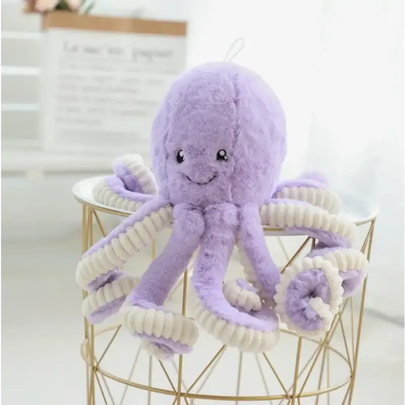 Poupette La Pieuvre Géante - Violet / 60cm Peluche