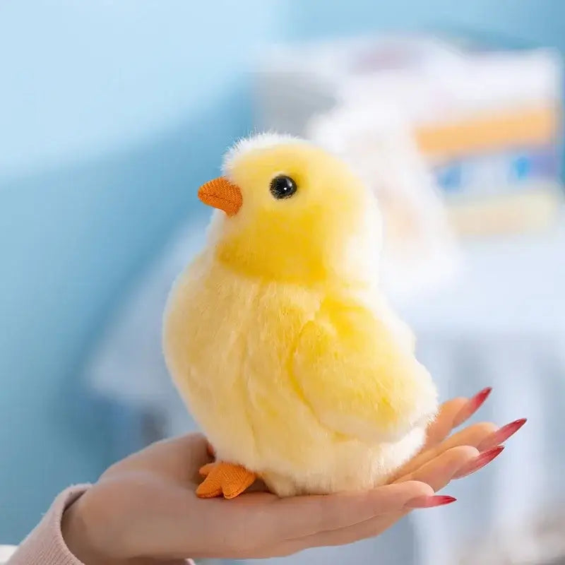 poussin en peluche