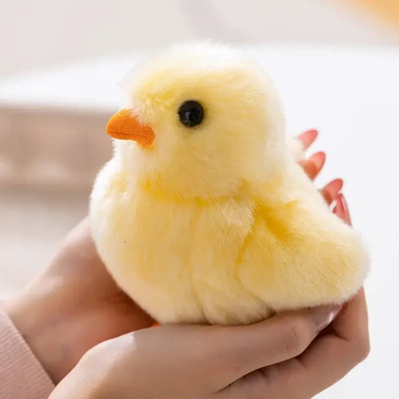 poussin en peluche