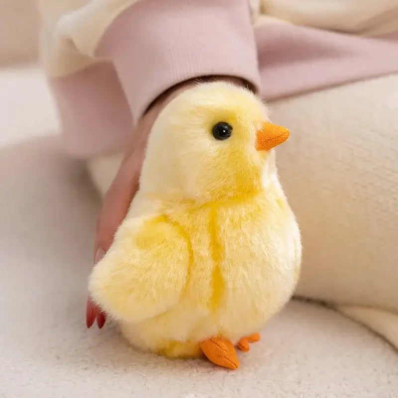 poussin en peluche