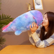 peluche axolotl bleu