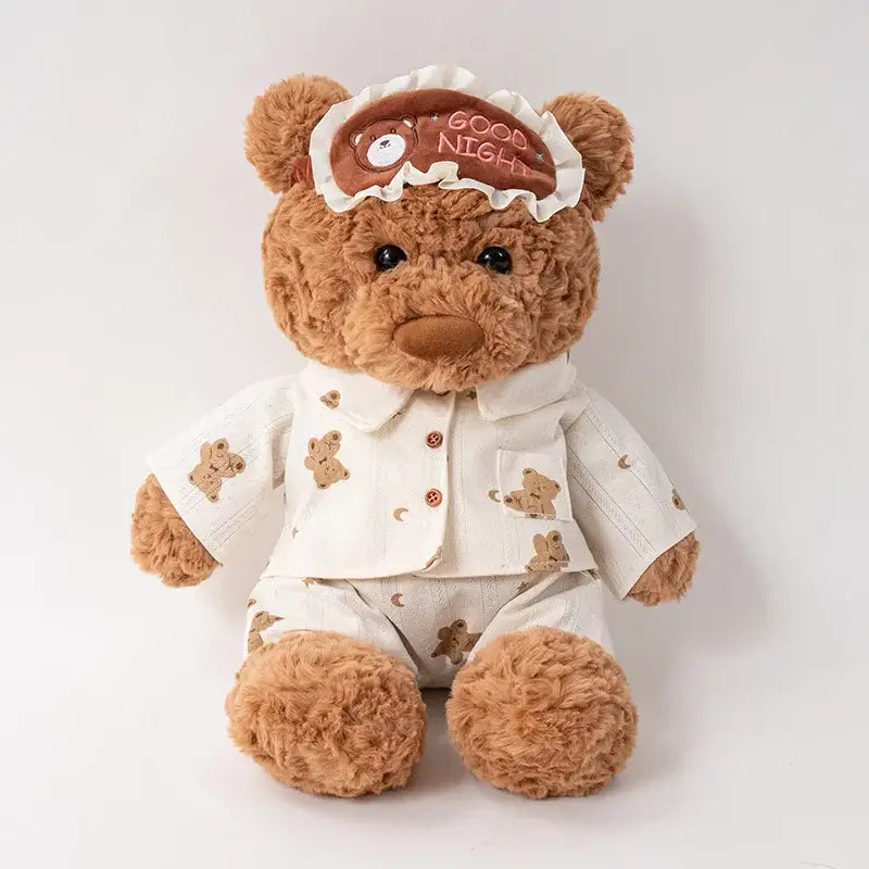 pyjama ours en peluche