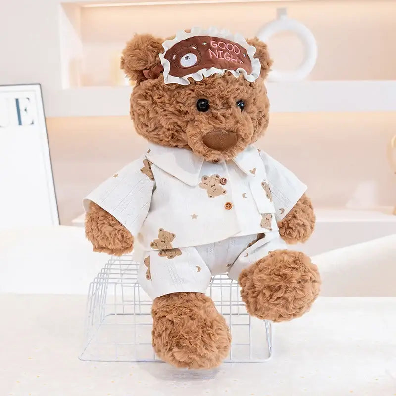 pyjama ours en peluche