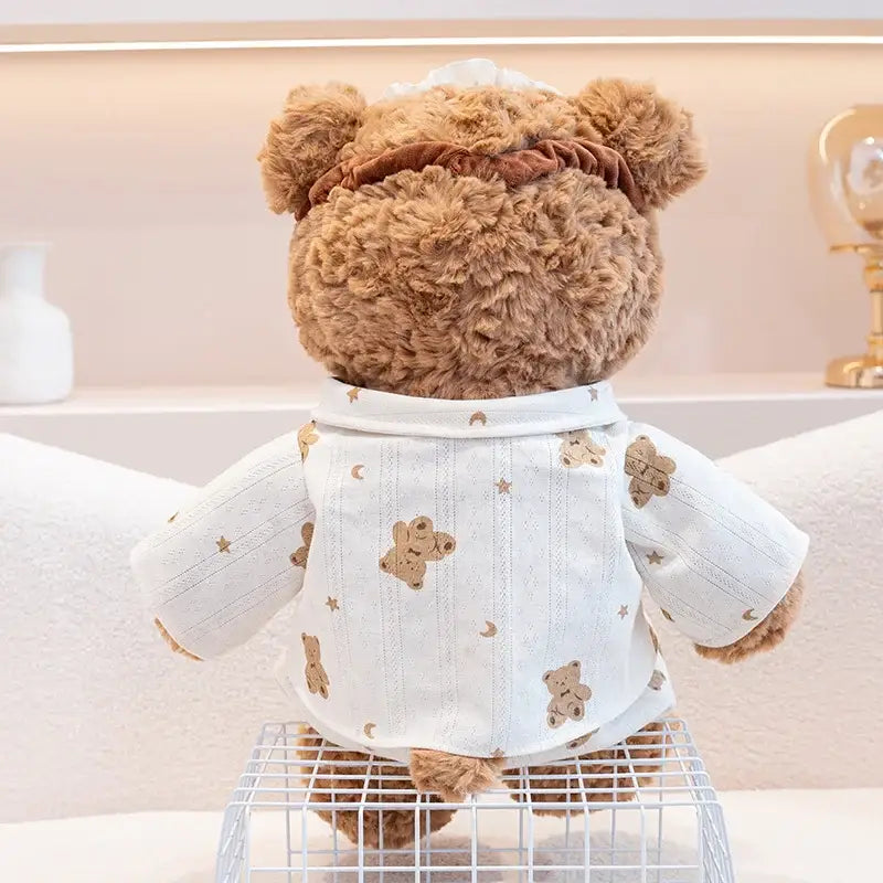 pyjama ours en peluche