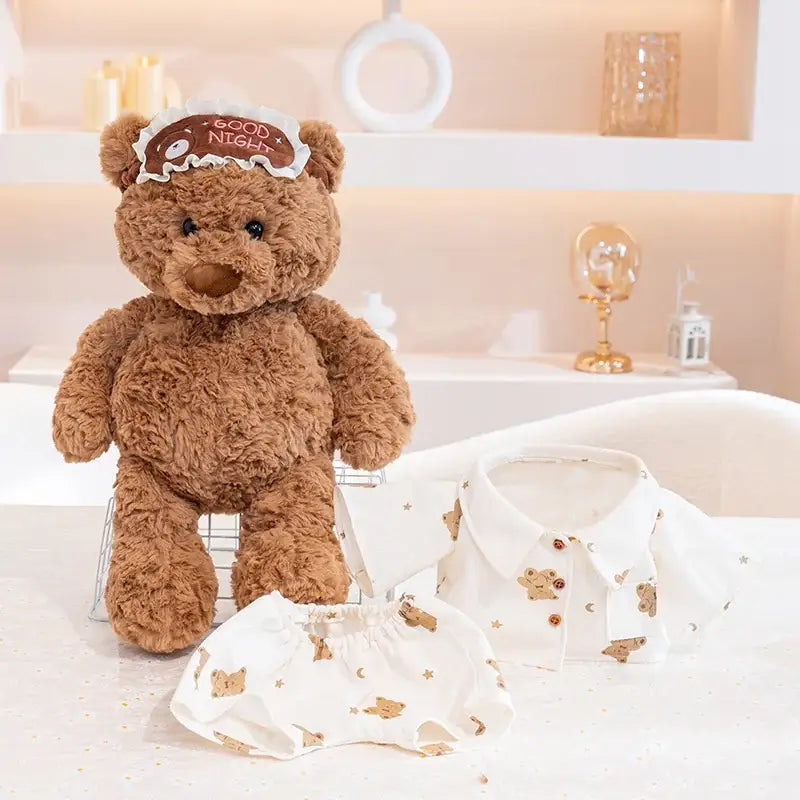 pyjama ours en peluche