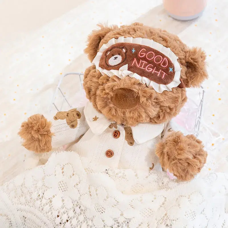 pyjama ours en peluche