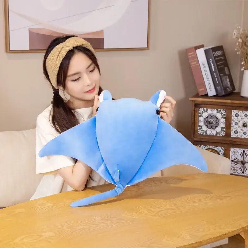peluche raie manta