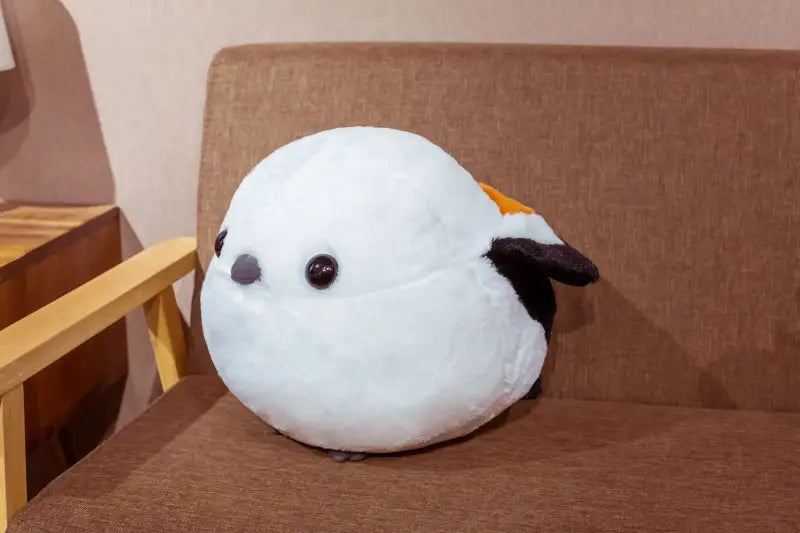 peluche moineau - Blanc / 30cm