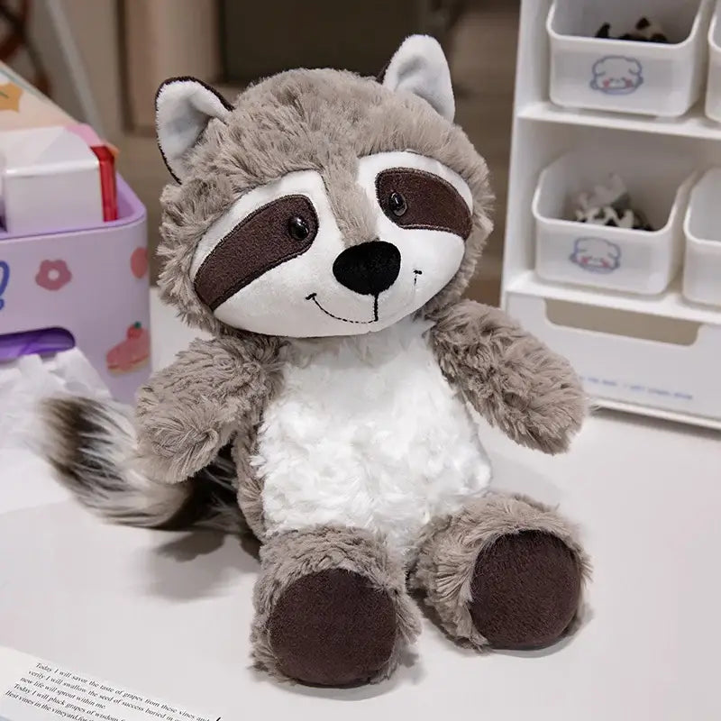 raton laveur peluche - Gris / 25cm