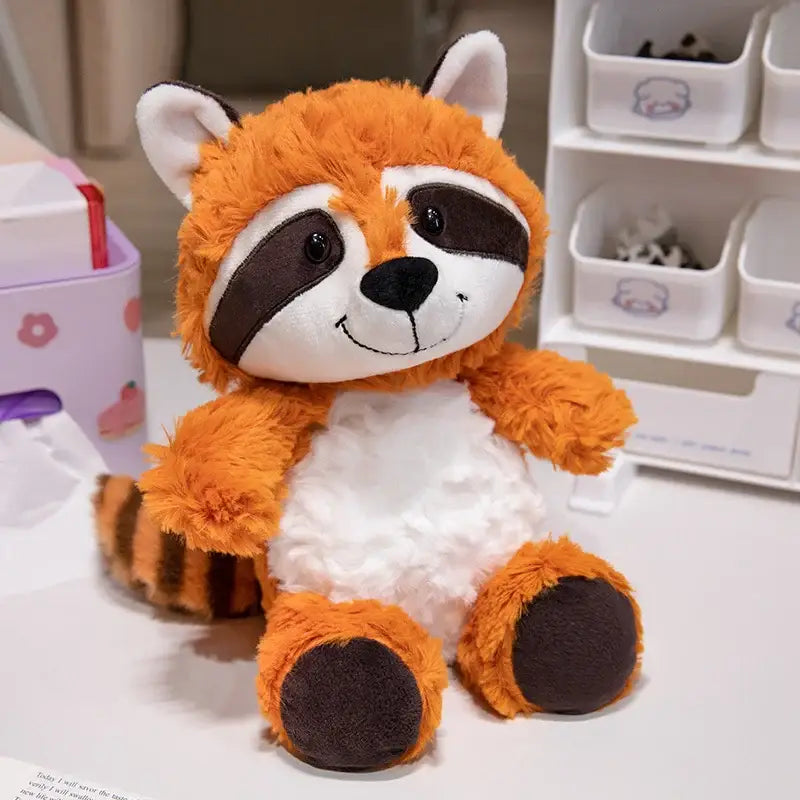raton laveur peluche - Orange / 25cm