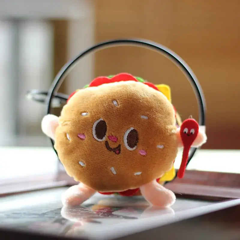 porte clé burger