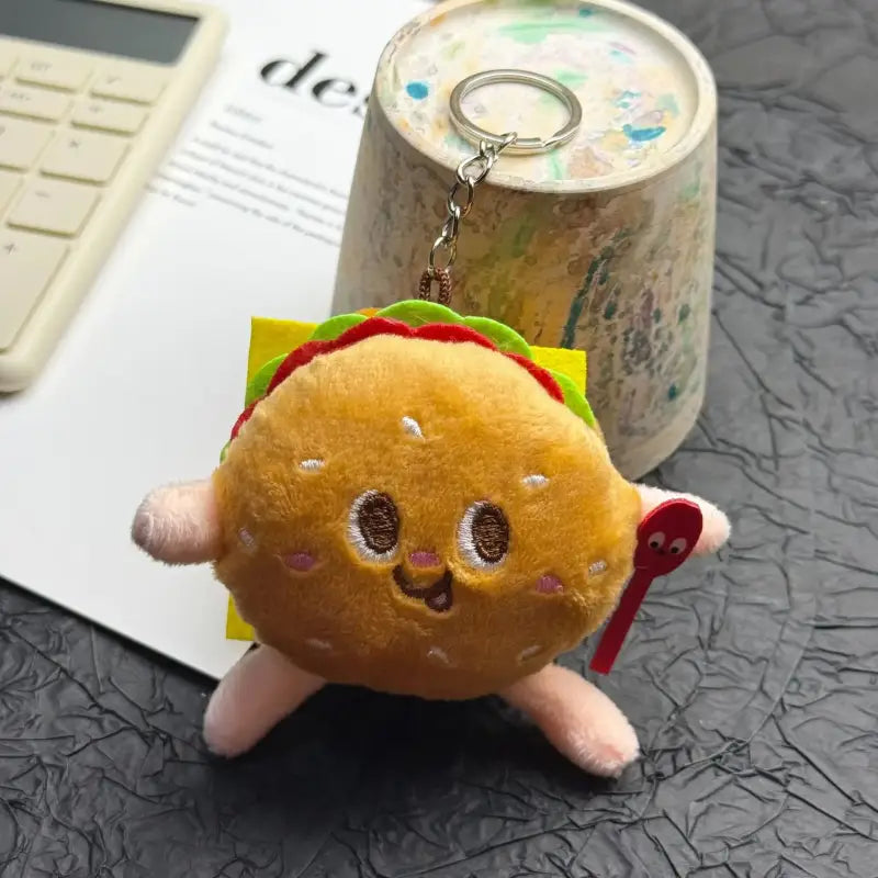 porte clé burger