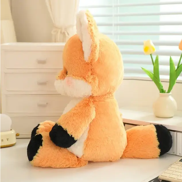 renard en peluche