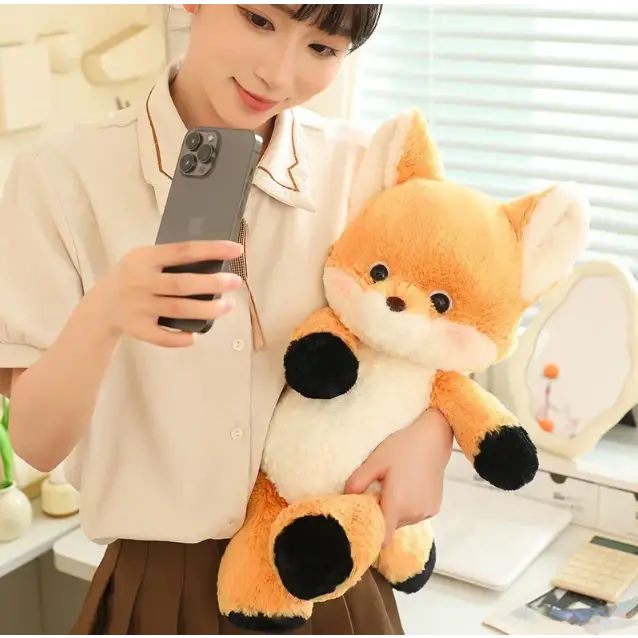 renard en peluche