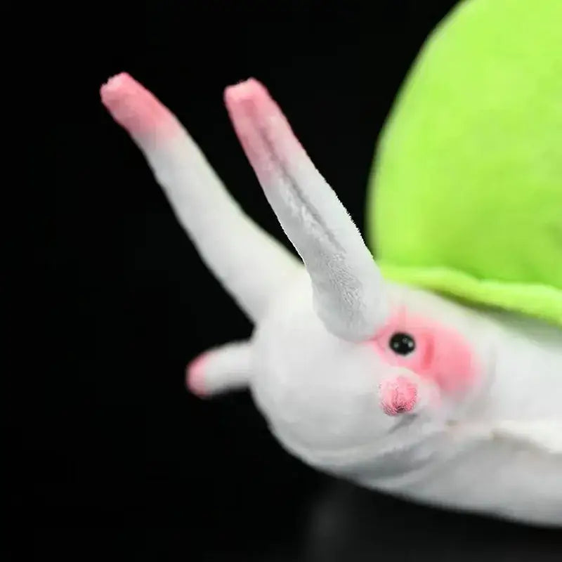 peluche escargot vert