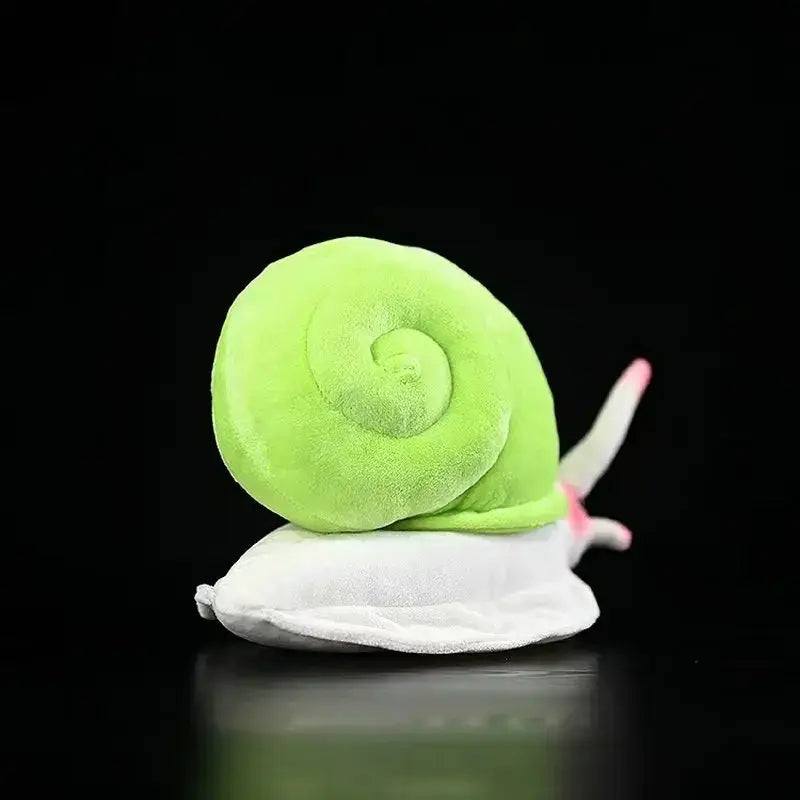 peluche escargot vert